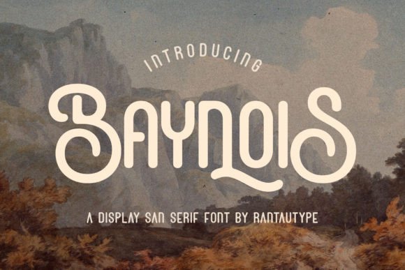 Baynois: Evaluating the Role of Handcrafted Vintage Monoline Typography in Modern Design