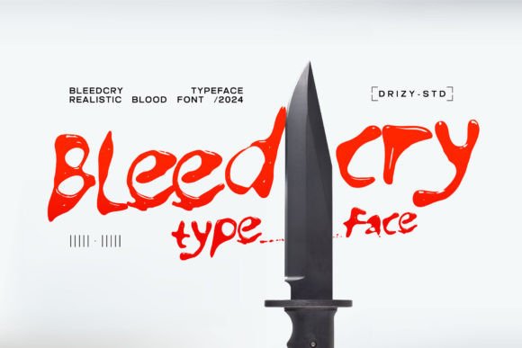Bleedcry: Evaluating a Noir-Inspired Typeface for Dramatic Design
