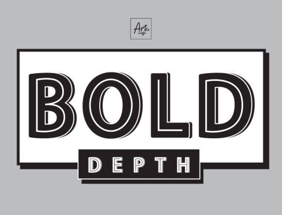 Bold Depth: Command Attention With Strong Typography