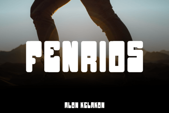 Fenrios: Bold Display Font for Modern Design