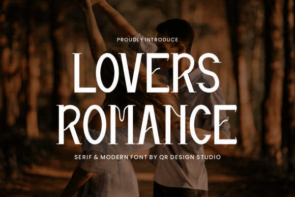Lovers Romance: Elevating Design with a Unique Display Font