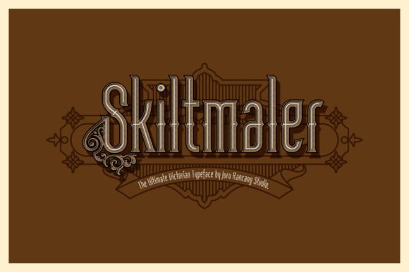 Skiltmaler: Victorian Charm for Modern Design