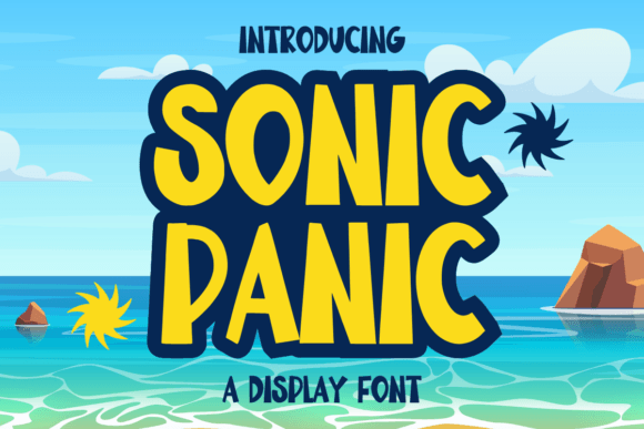 Sonic Panic: How to Use This Bold Display Font Without Ruining Your Design