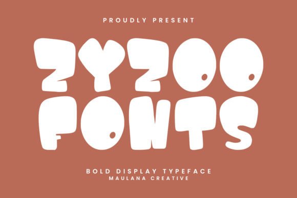 Zyzoo: A Bold Display Font for Energetic Branding